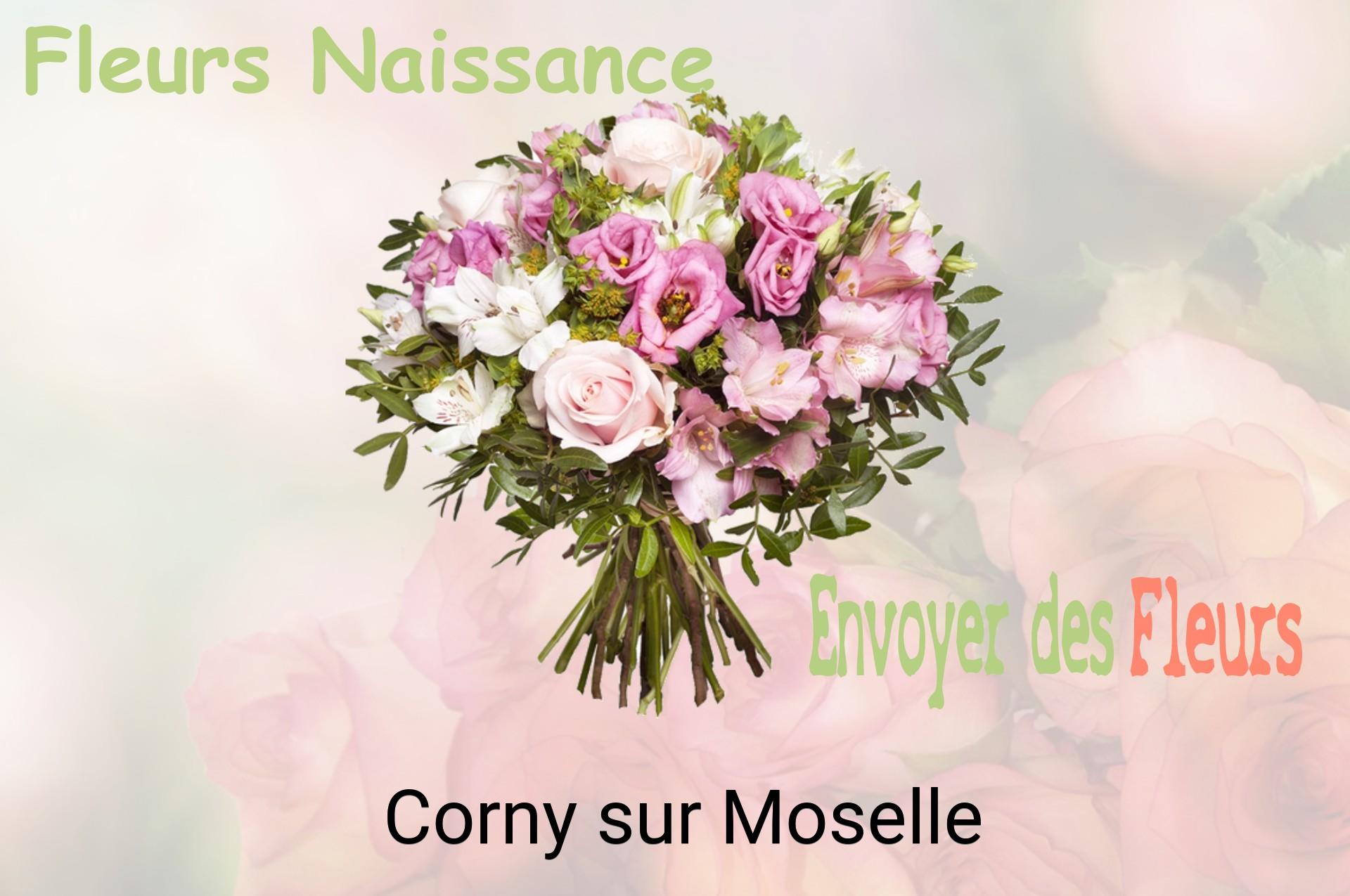 Bouquet de fleurs de naissance livré à Corny-sur-Moselle